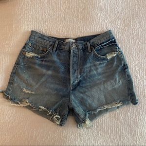 AGOLDE Dee Super High Rise Short